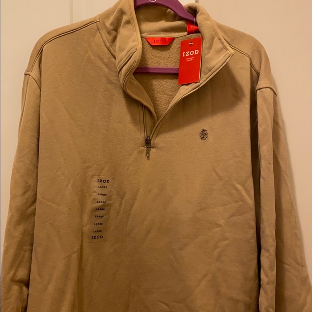 Menswear top half zip